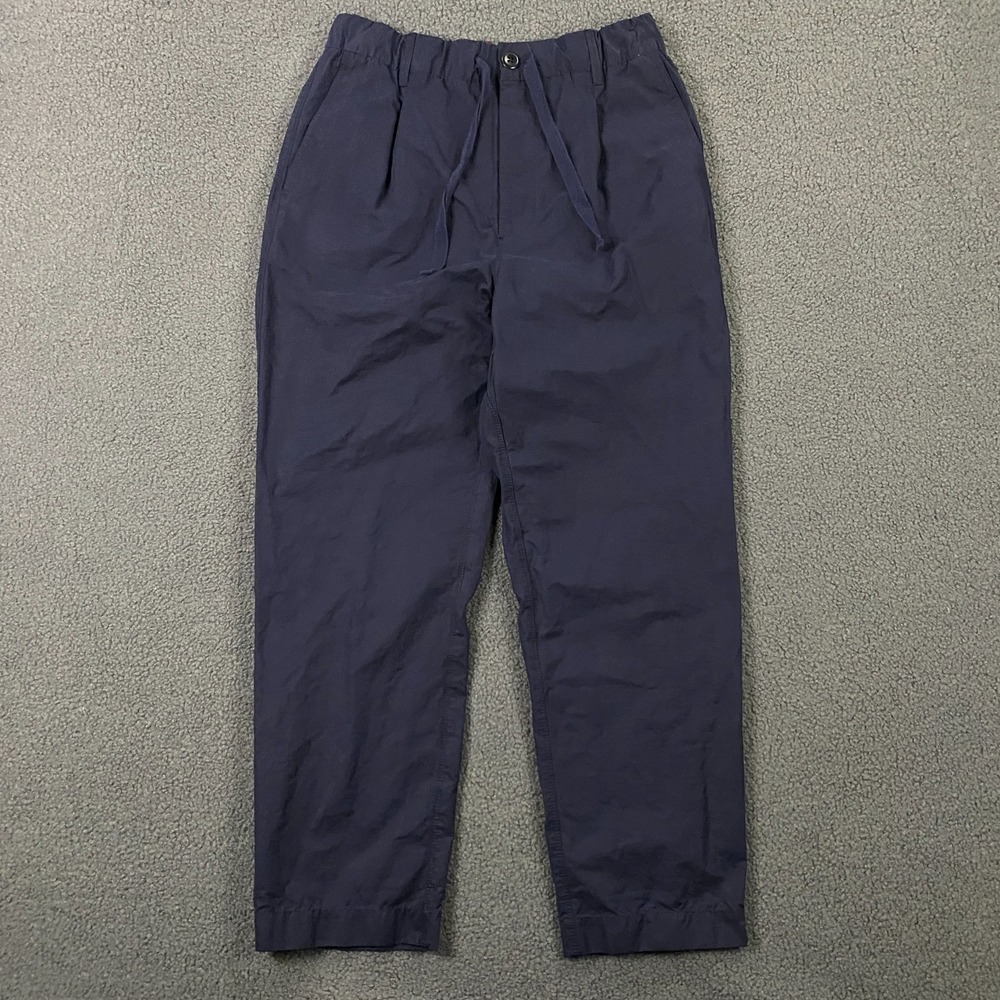 Alex Mill Pants Mens Small Relaxed Drawstring Elastic Stretch Waist Trouser Blue
